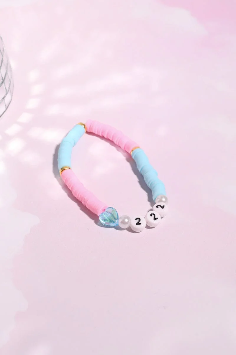 Angel Number Beaded Bracelet - Image 4