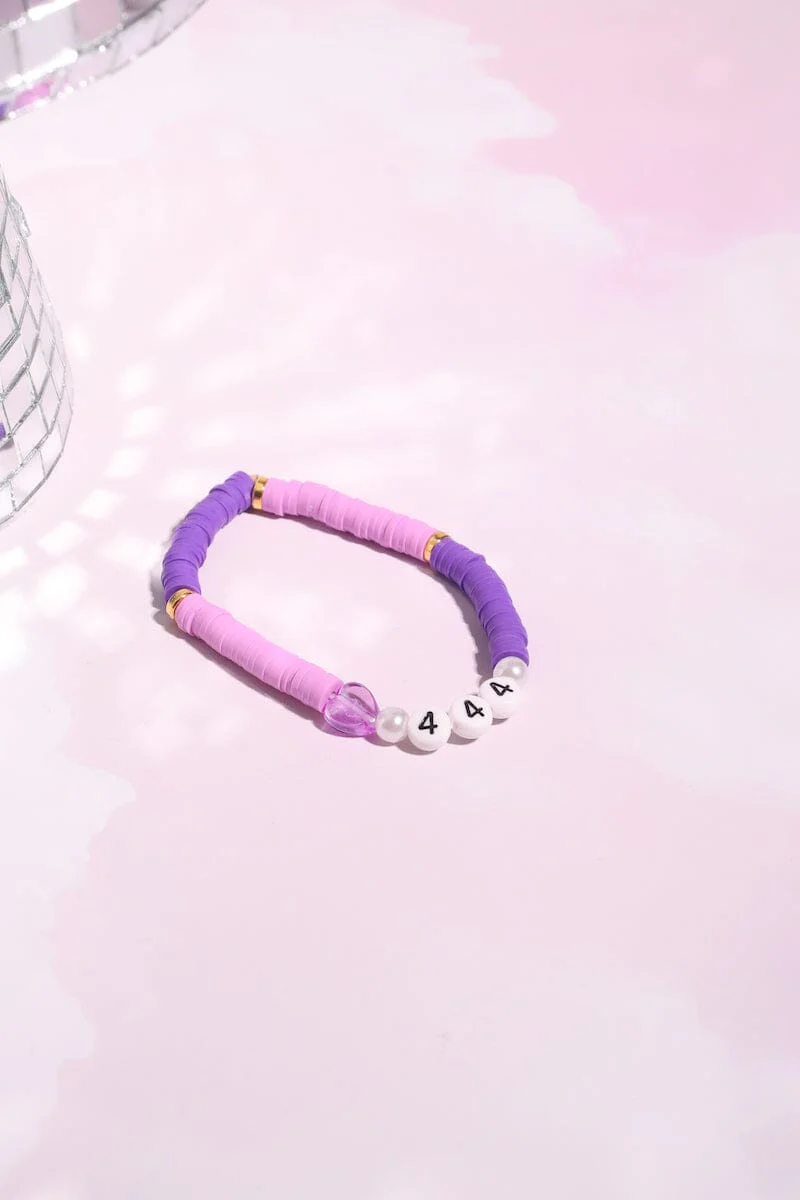 Angel Number Beaded Bracelet - Image 6