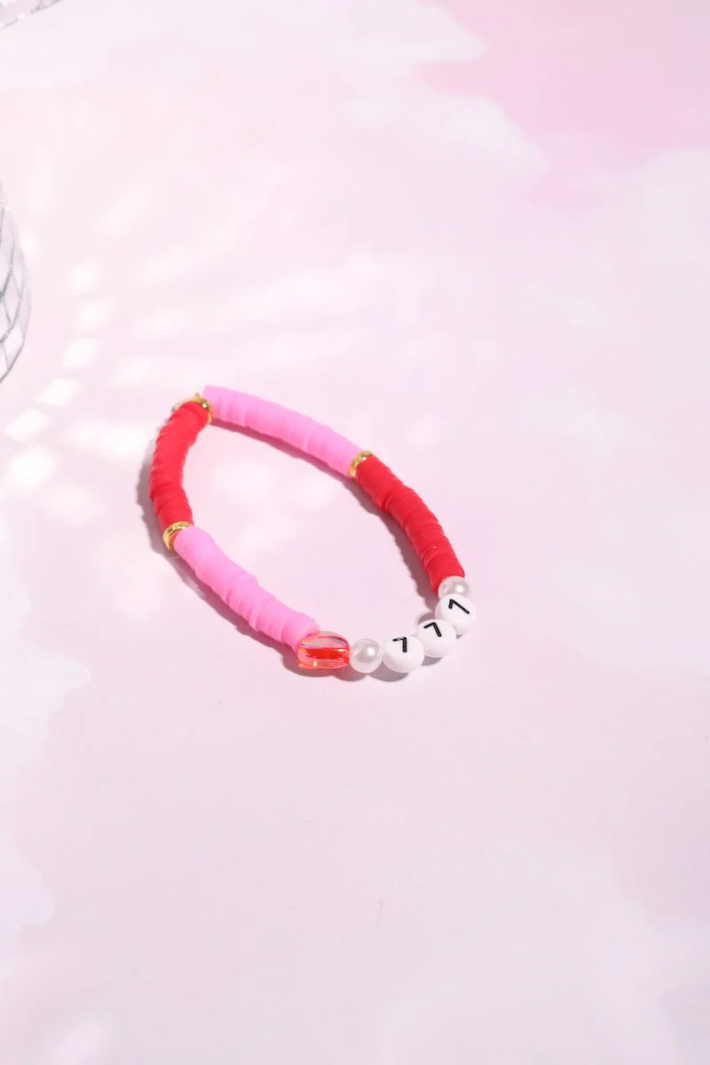 Angel Number Beaded Bracelet - Image 9