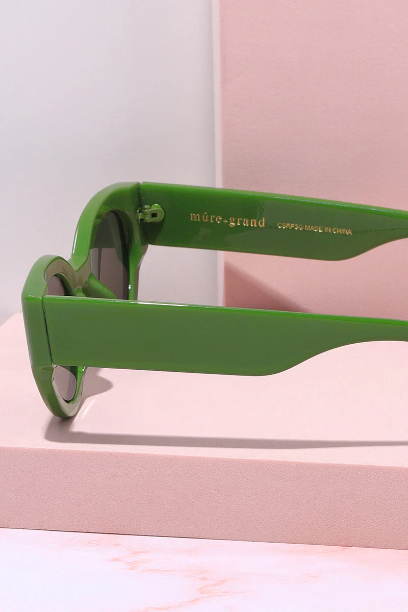 Chase The Sun Round Frame Sunglasses - Image 8