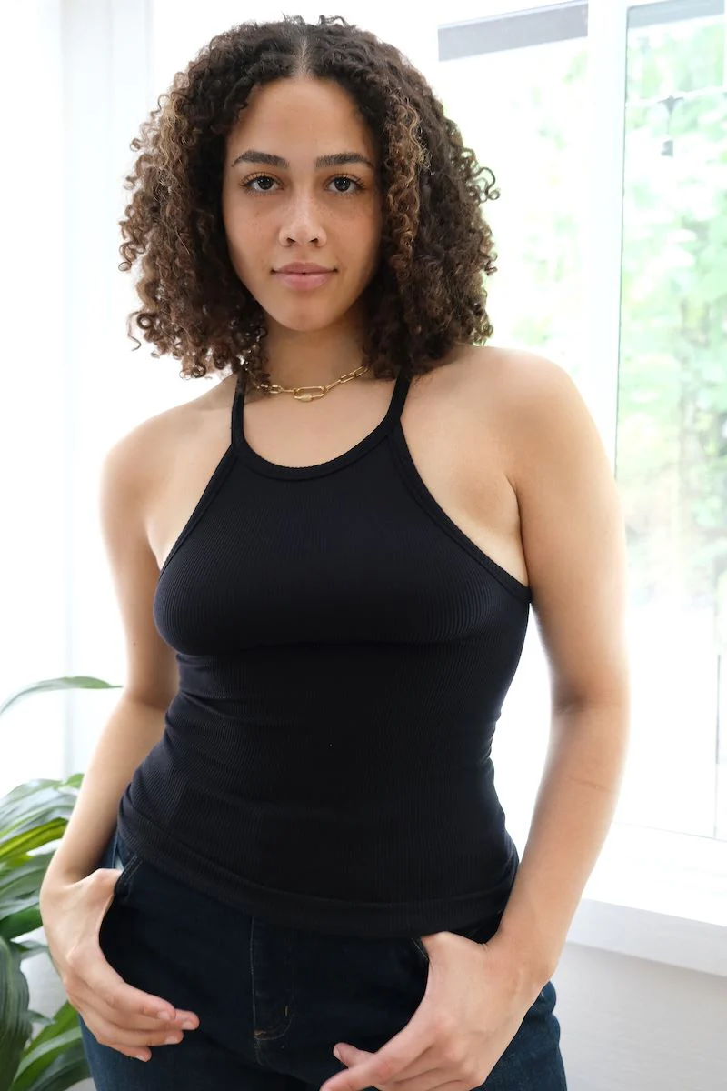 Finley Ribbed Seamless Tank - Image 3