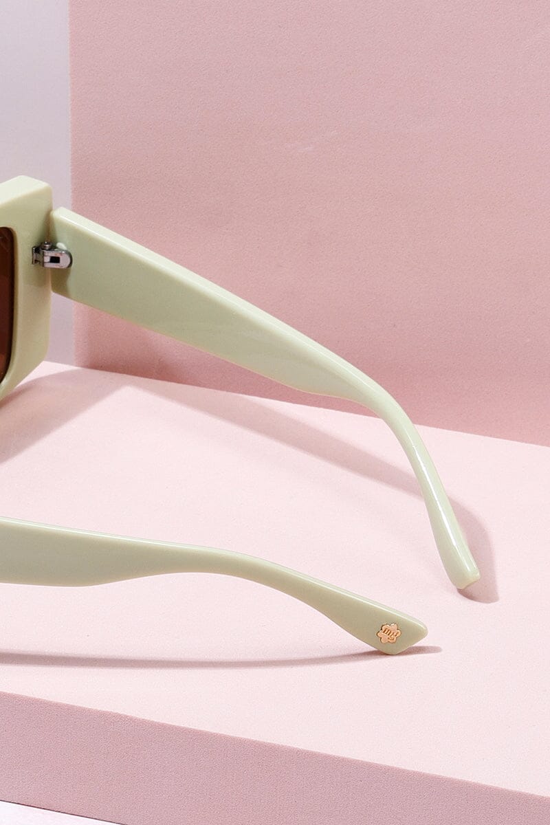 La Palma Square Frame Sunglasses - Image 7