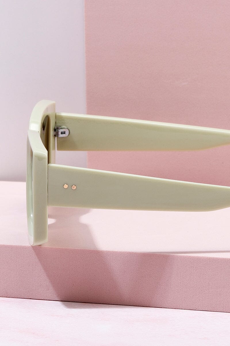 La Palma Square Frame Sunglasses - Image 8