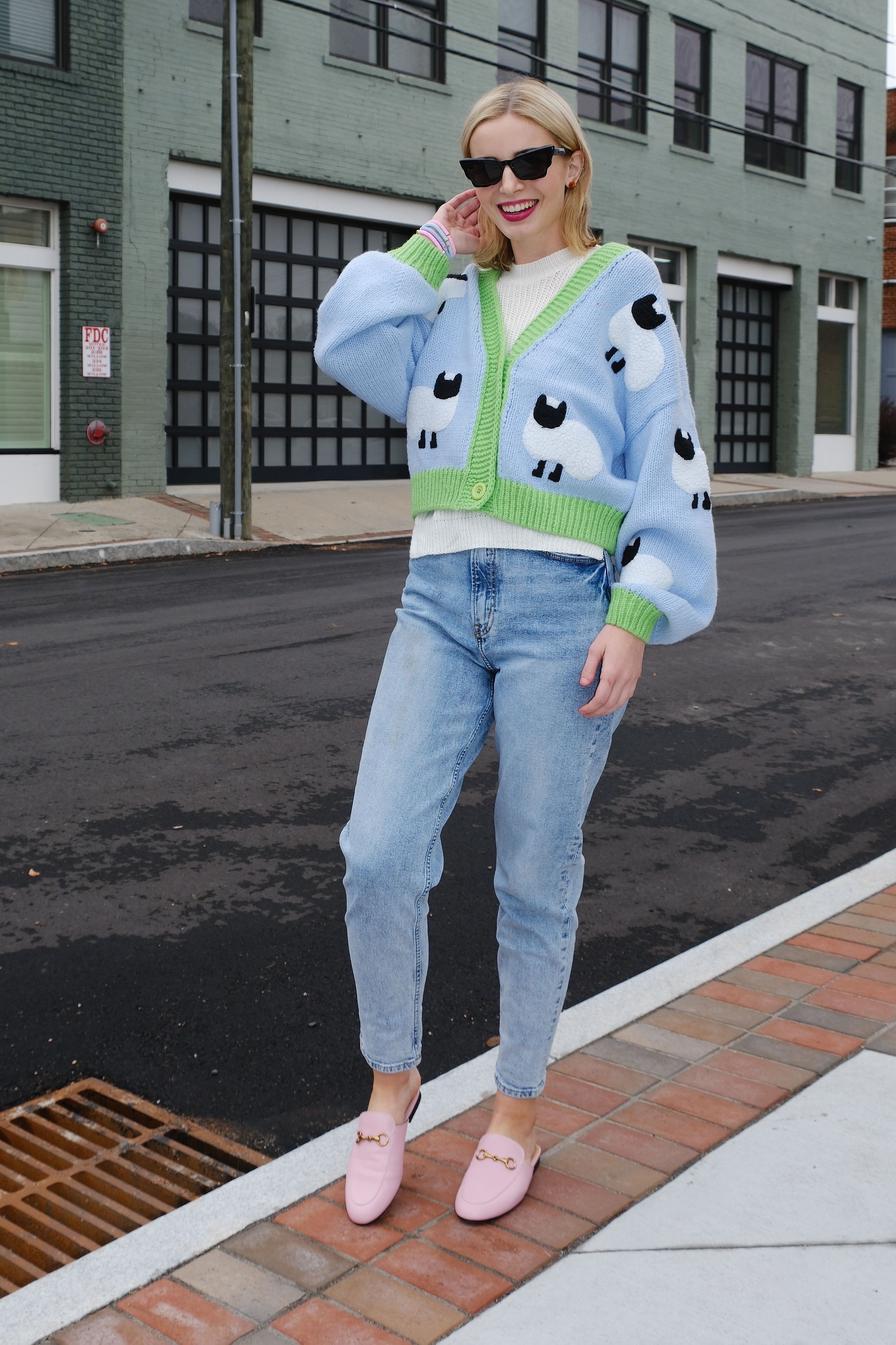 Little Lamb Puff Cardigan - Image 6