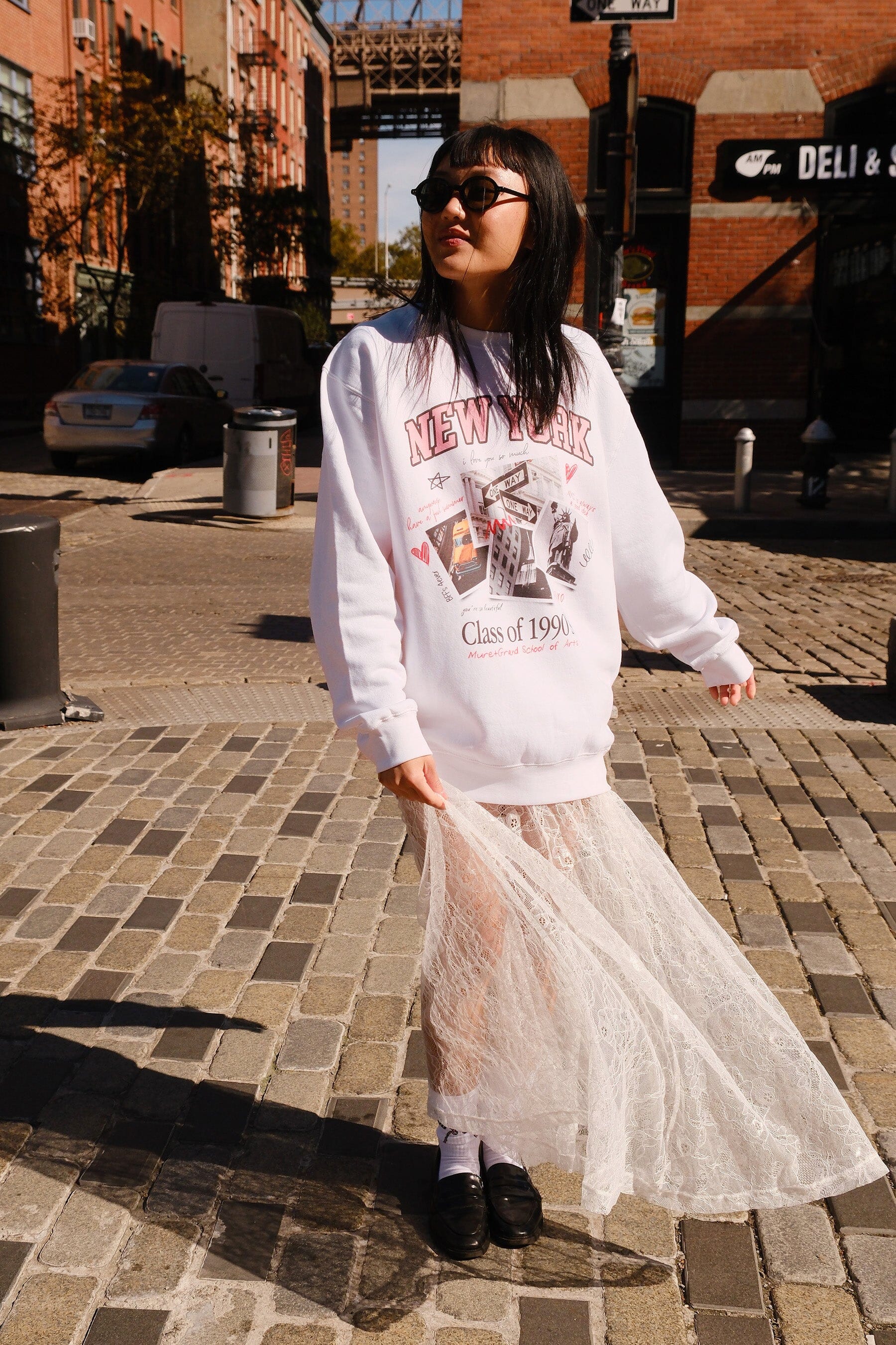 New York Yearbook Graphic Sweatshirt - Image 7