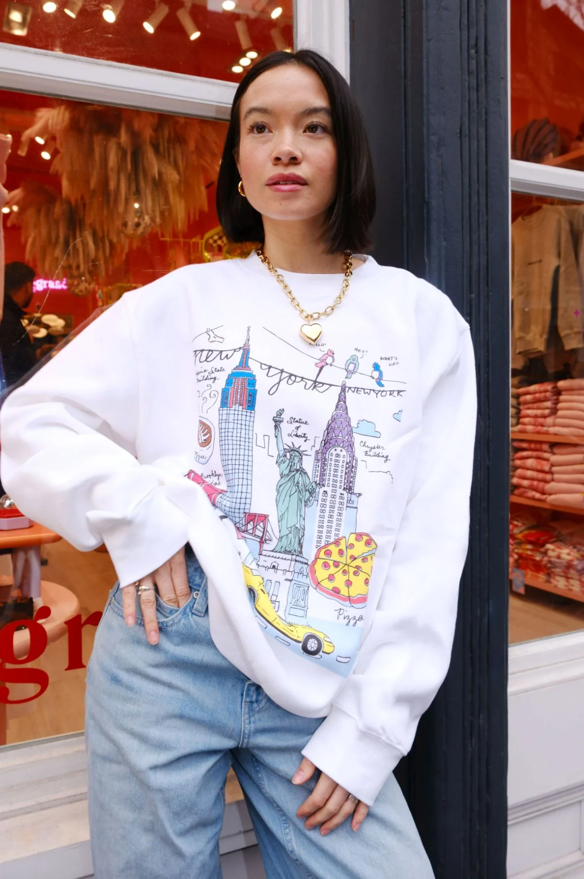 NY Illustration Sweatshirt - Image 3