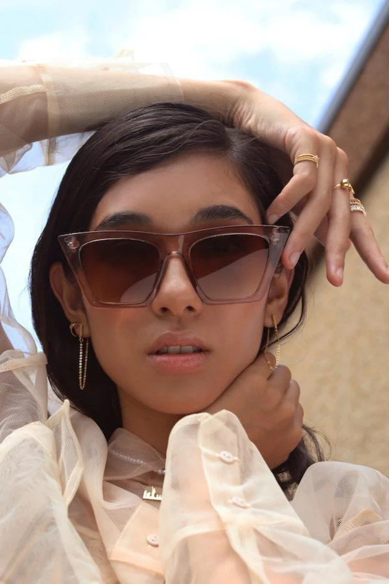 Square Cat Eye Sunglasses - Image 16