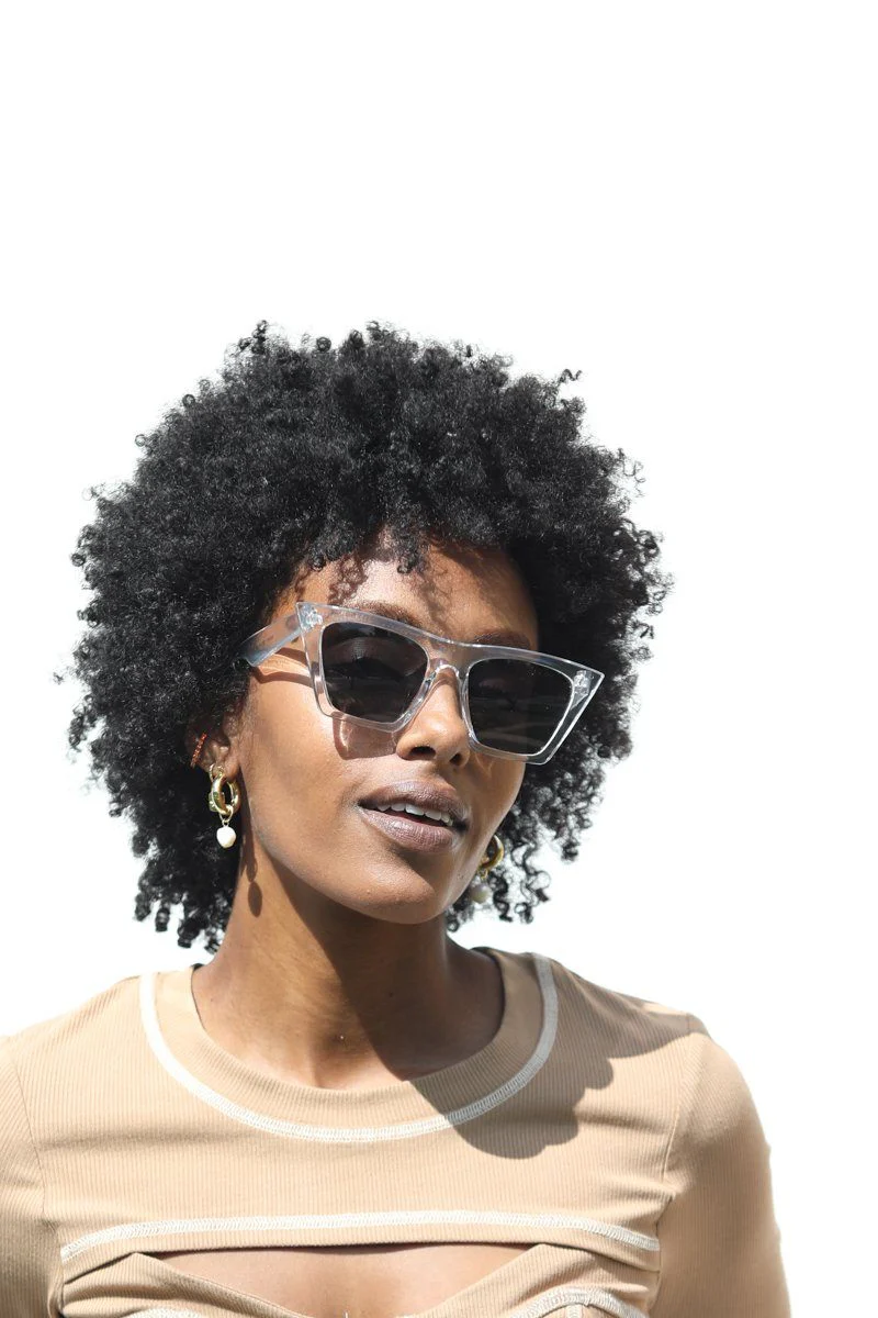 Square Cat Eye Sunglasses - Image 4