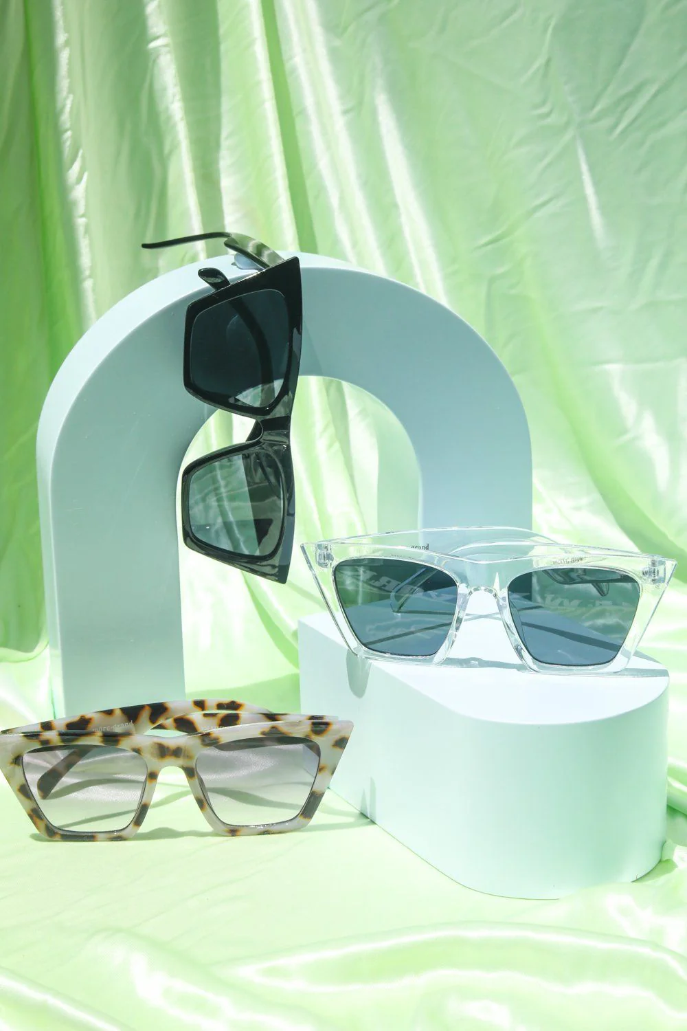 Square Cat Eye Sunglasses - Image 6