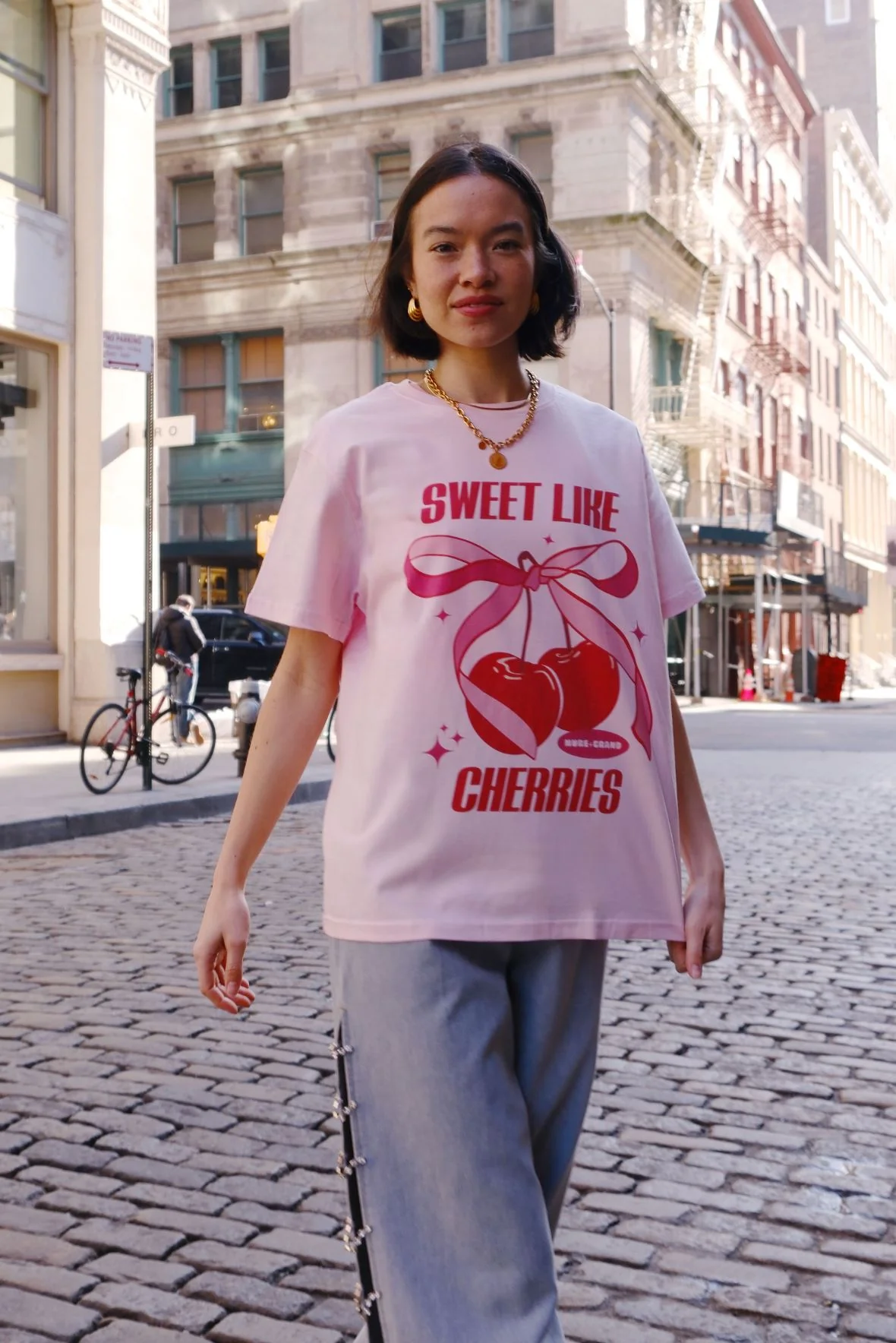 Sweet Like Cherries Graphic T-Shirt - Image 11