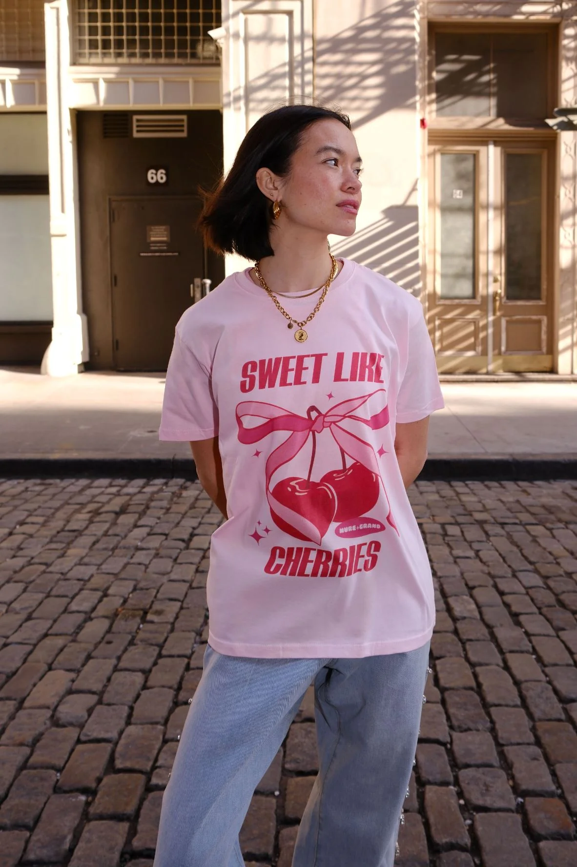 Sweet Like Cherries Graphic T-Shirt - Image 9
