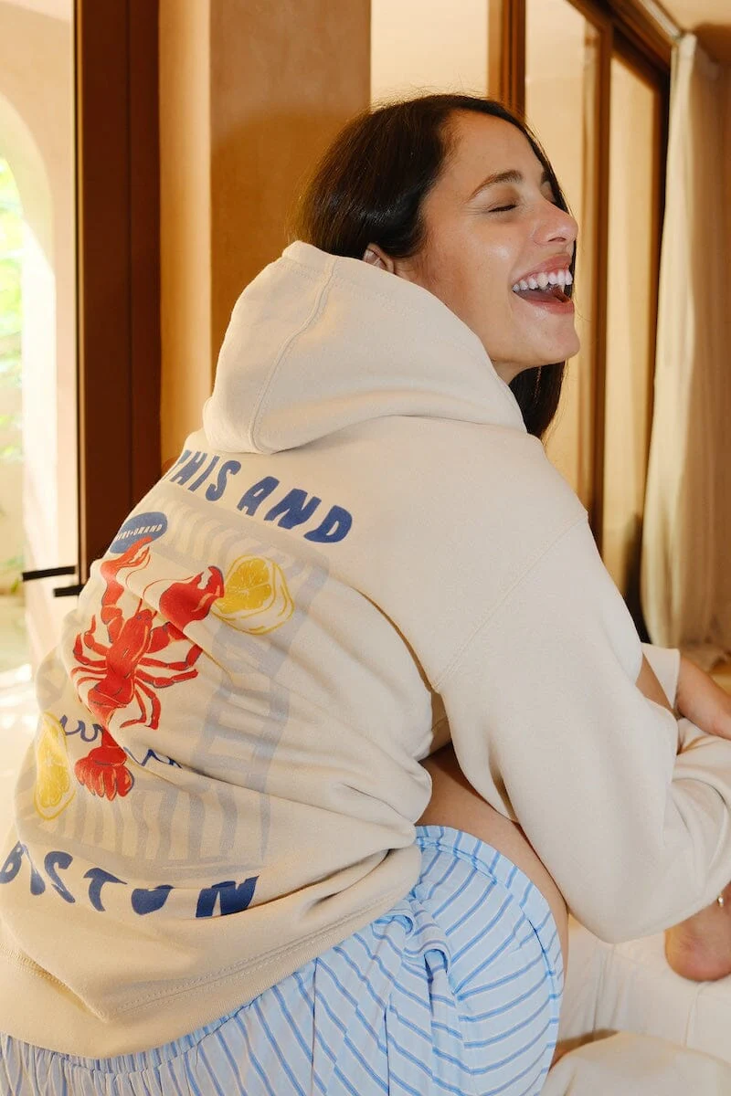 This And Boston Graphic Hoodie - Image 5