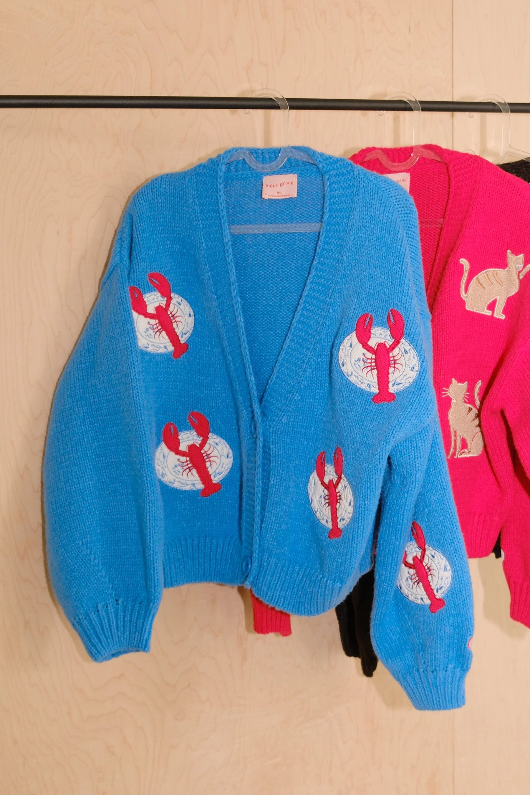 You're A Reel Catch Puff Cardigan - Image 5